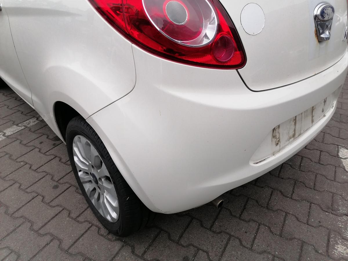 Ford Ka 2 RU8 original Sto&szlig;stange Stossf&auml;nger hinten Chrystal Wei&szlig; Bj.2012